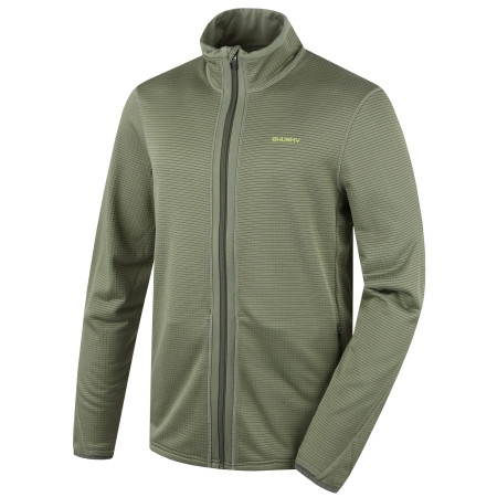 Herren-Sweatshirt Husky Artic Zip M dunkelgrün Khaki