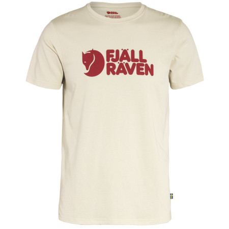 Herren-T-Shirt Fjällräven Logo T-shirt M weiß Chalk White