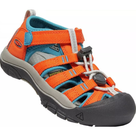 Kindersandalen Keen Newport H2 K orange/blau safety orange/fjord blue