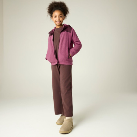 Kinder-Sweatshirt Regatta Myla Hybrid Jacket Fig/Violet