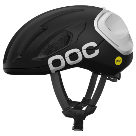 Fahrradhelm POC Amidal schwarz/weiß Uranium Black Matt/Hydrogen White