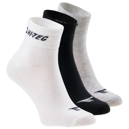Herrensocken Hi-Tec Chire Pack mix1 White/Black/GreyMeange