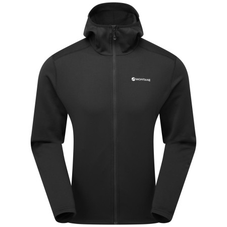 Herren Funktions-Sweatshirt Montane Fury Hoodie schwarz Black