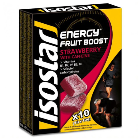 Energie-Fruchtgelee Isostar mit Kofein