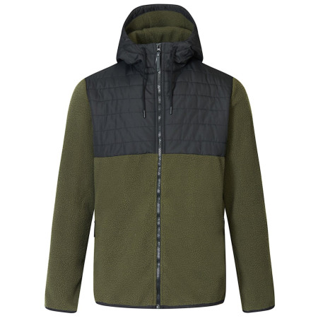 Herren-Hybridjacke Regatta Frankie Borg Hybrid khaki/schwarz DarkKhak/Blk