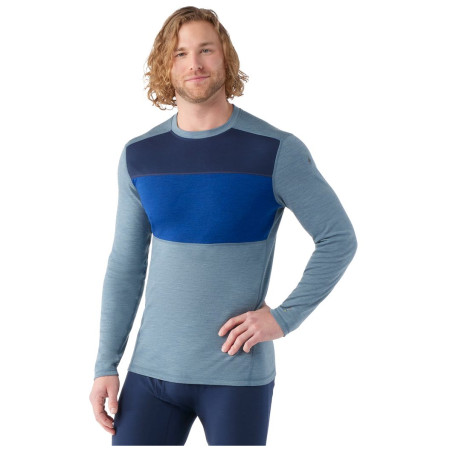 Herren-Funktionsshirt Smartwool M Classic Thermal Mrn Bl Colorbl Crew B