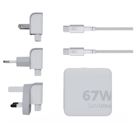 Ladegerät Xtorm 67W GaN-Ultra Travel Charger + USB-C PD Cable