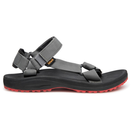 Herrensandalen Teva Winsted Solid grau Black/Red