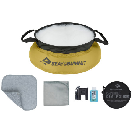 Reinigungsset Sea to Summit Camp Kitchen Clean-Up Kit 6 Piece Set