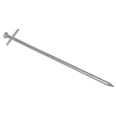 Zeltheringe-Set Bo-Camp Rock peg - Tarzan 17cm 10x silber