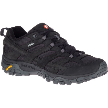 Herrenschuhe Merrell Moab 2 Smooth GTX schwarz Black