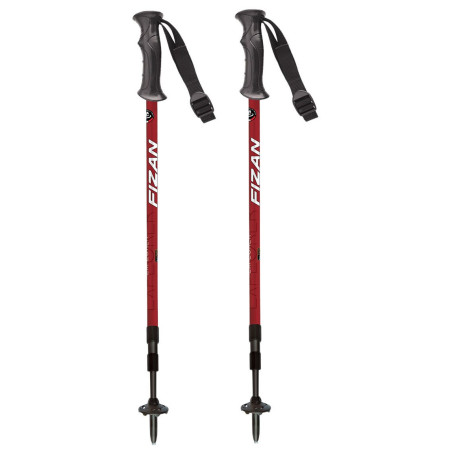 Trekkingstöcke Fizan Explorer (2019) rot red