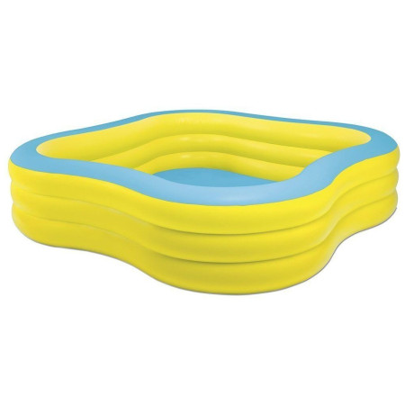 Pool Intex Beach Wave Swim Center 57495NP gelb