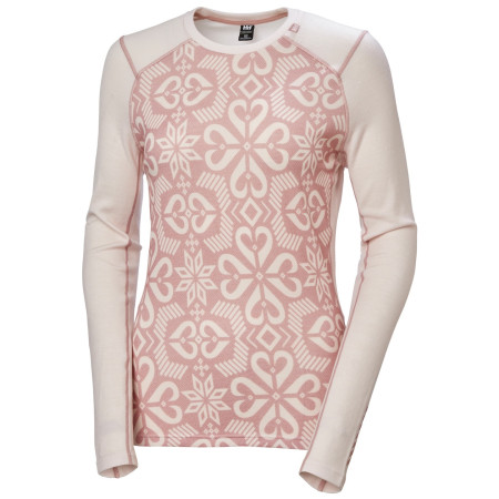Damen-Funktionsshirt Helly Hansen W Lifa Merino Midw Gra Crew