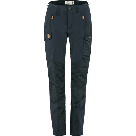 Damenhose Fjällräven Nikka Trousers Curved W dunkelblau Dark Navy