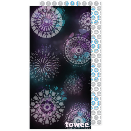 Schnelltrocknendes Handtuch Towee Eternity 70x140 cm dunkelgrau Eternity