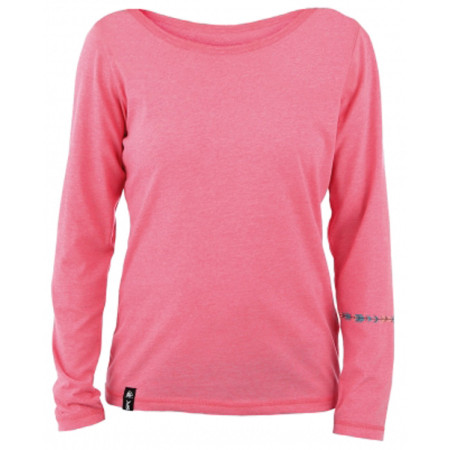 Damen-T-Shirt Rafiki Therapy rosa CalypsoColar
