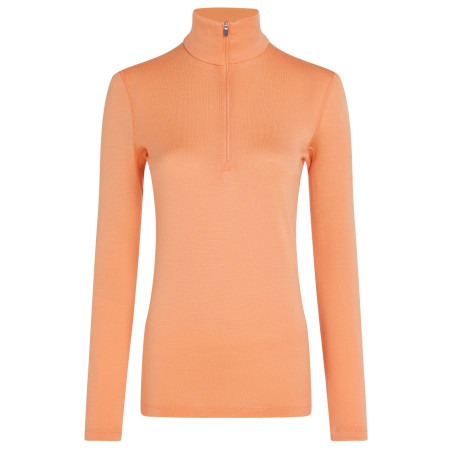 Damen Funktions-Sweatshirt Icebreaker W 260 Tech LS Half Zip orange Feldspar