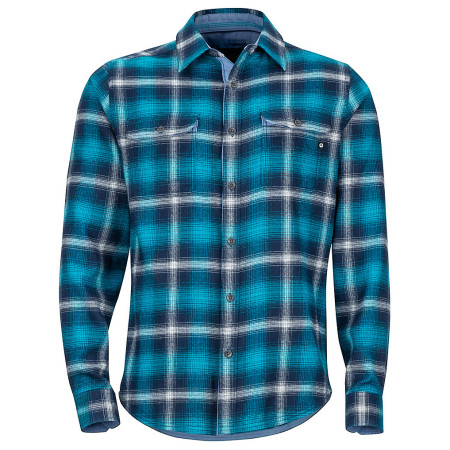 Herrenhemd Marmot Jasper Flannel LS dunkelblau VintageNavy