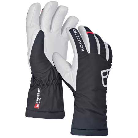 Damenhandschuh Ortovox Swisswool Freeride Glove W schwarz BlackRaven