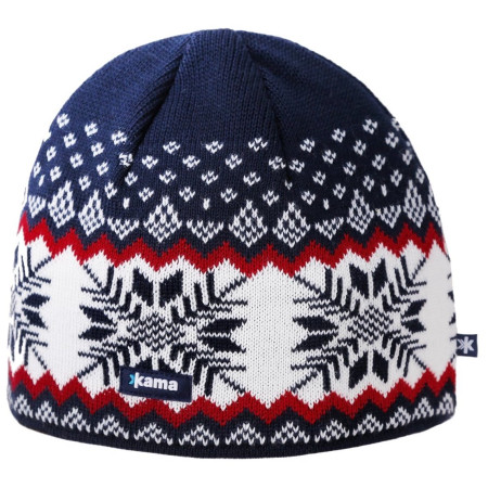 Merino-Strickmütze Kama A137 dunkelblau Darkblue