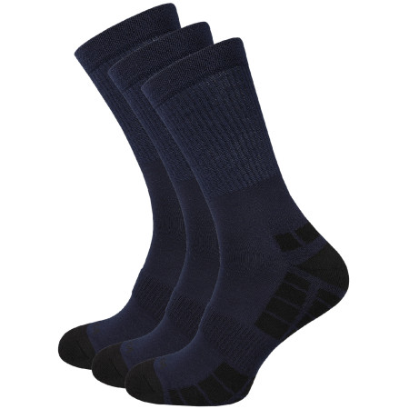Socken MOOA Silver Bamboo 3-pack blau/schwarz Blue/Black