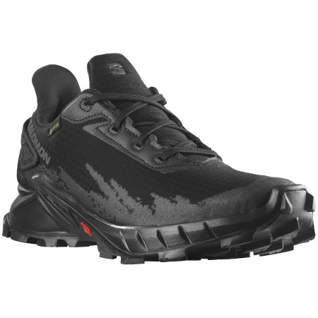 Damen Laufschuhe Salomon Alphacross 4 Gore-Tex schwarz Black / Black / Black