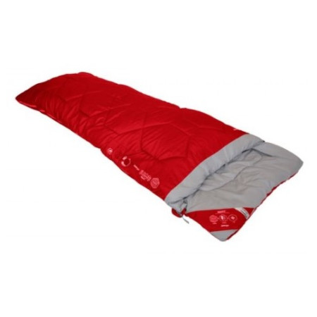 Schlafsack Vango Radiate Single rot Heather Red