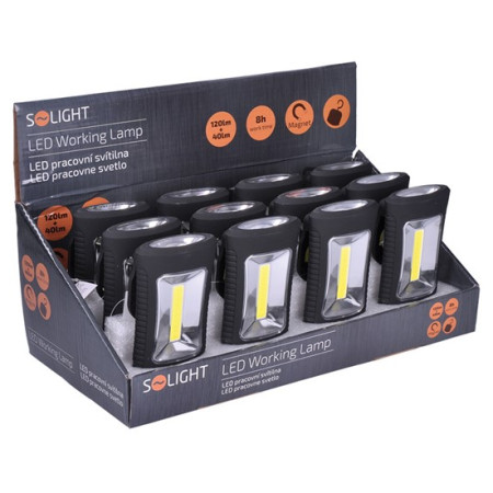 LED-Leuchte Solight 3W COB + 3 SMD LED