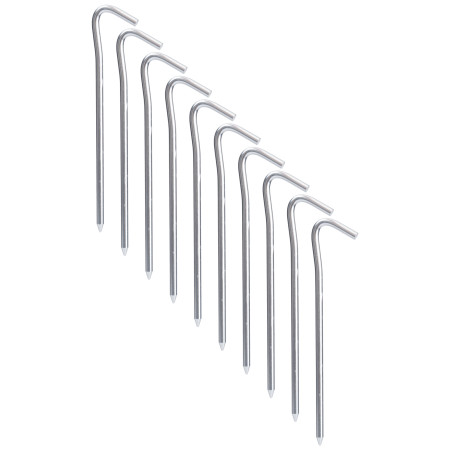 Zeltstifte Warg ALU Light 10 pcs silber