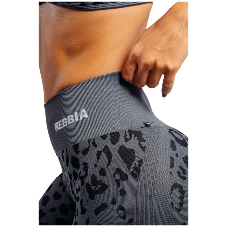Damenshorts Nebbia Push-Up Compression Leopard Shorts Primal