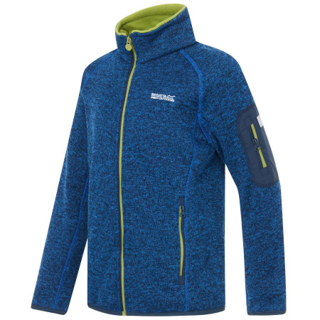 Kinder-Sweatshirt Regatta Junior Newhill Aviator Blue Golden Cypress