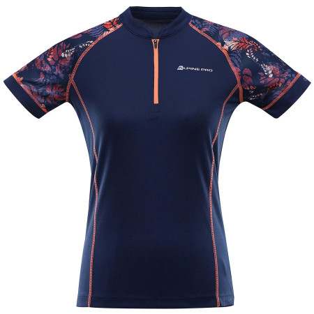 Damen-Radtrikot Alpine Pro Sorana dunkelblau