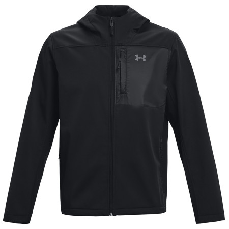 Herrenjacke Under Armour CGI Shield 2.0 Hooded schwarz Black/Pitch Gray