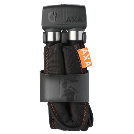 Fahrradschloss AXA Foldable 600 schwarz/orange