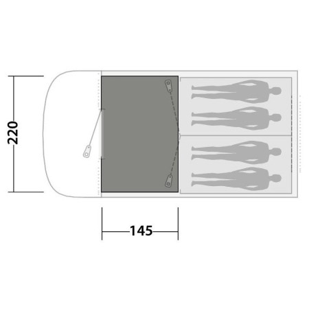 Teppich Easy Camp Carpet Palmdale 400