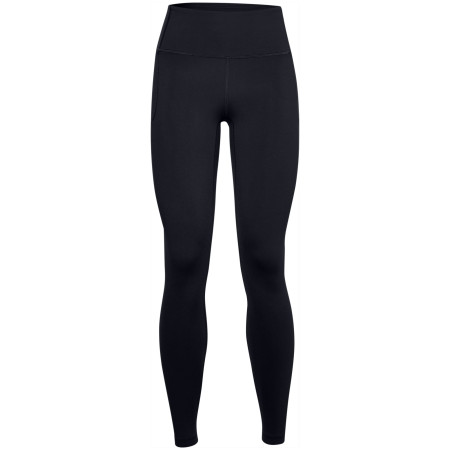 Damen-Leggings Under Armour Meridian Legging schwarz Black / / Metallic Silver