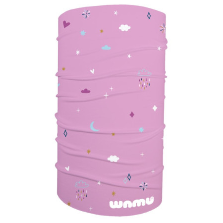Kinder-Multifunktionstuch WAMU Jednorožci rosa