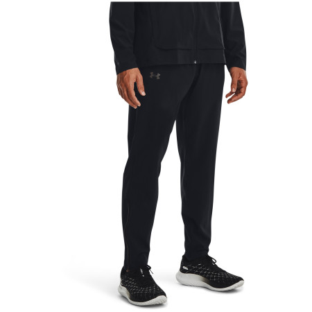 Herrenhose Under Armour Outrun the Storm Pant schwarz Black / Black / Reflective