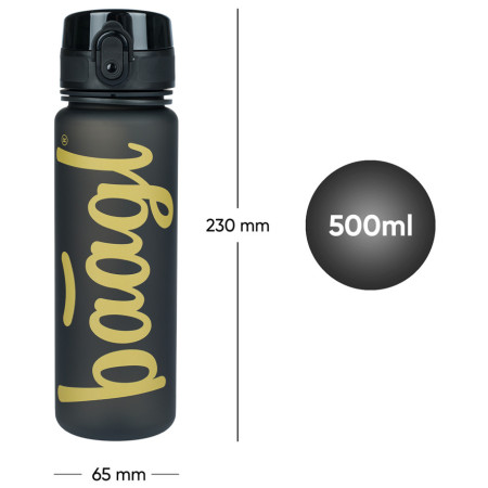 Kindertrinkflasche Baagl Tritan-Trinkflasche 500ml