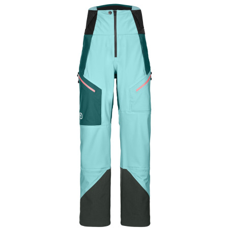Damenhose Ortovox 3L Guardian Shell Pants W blau ice waterfall