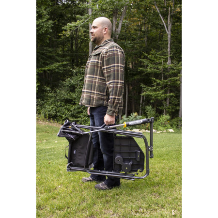 Campingstuhl GCI Freestyle Rocker XL with Side Table