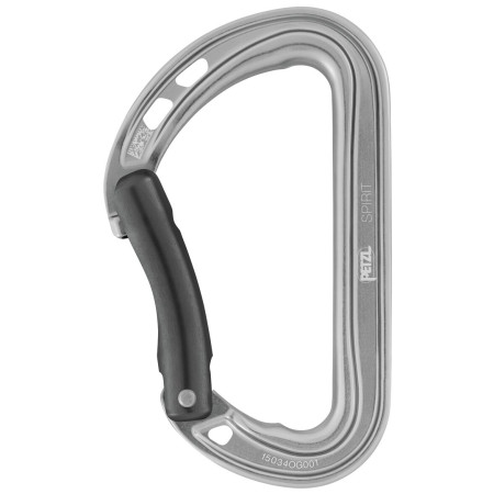 Karabiner Petzl Spirit grau gray