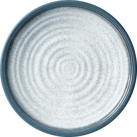 Teller Brunner Tuscany Dinner plate weiß/blau