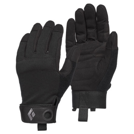 Klettersteig-Handschuhe Black Diamond Crag Gloves schwarz Black