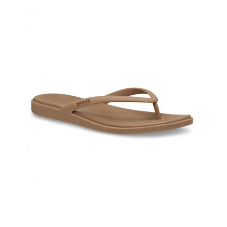 Damen Flip-Flops Crocs Miami Flip braun Milk Chocolate