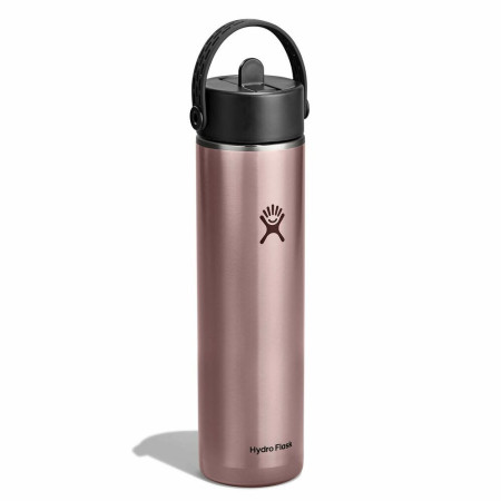 Thermokanne Hydro Flask 24 Oz Lightweight Wide Flex Straw Cap rosa QUARTZ