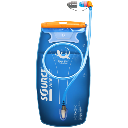 Wasser-Sack Source Widepac 2 L blau/orange Alpine Blue