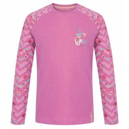 Kinder-T-Shirt Loap Bibina rosa Rosebud
