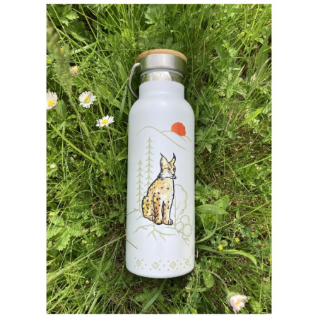 Thermokanne České parky Lynxie weiß